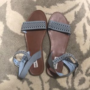 Light Blue Steven Madden Sandals